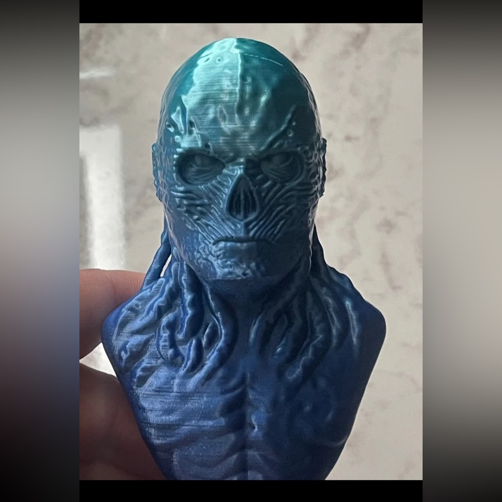 Stranger Things 3D Printed Vecna Bust Display for collectors or fans